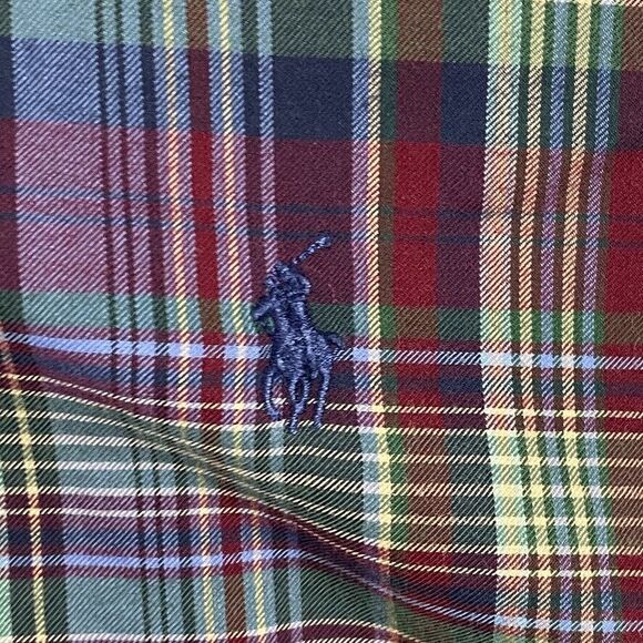 Polo Ralph Lauren Shirt Mens 3XB Red Plaid Button Down Preppy Casual - Picture 6 of 13